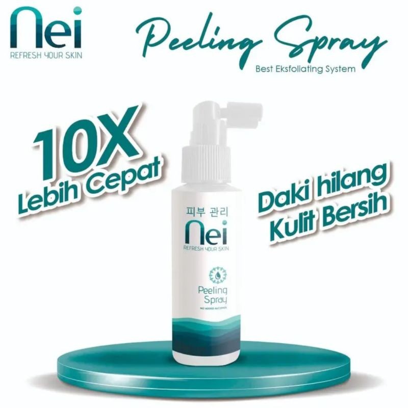 (ORI) NEI PEELING SPRAY PENGHILANG DAKI 90 ML