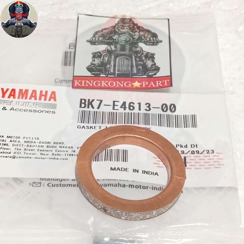 PAKING KNALPOT LEXI R15 V3 R 15 V3 WR155 VIXION R ASLI ORI YAMAHA BK7 E4613 00 KC1
