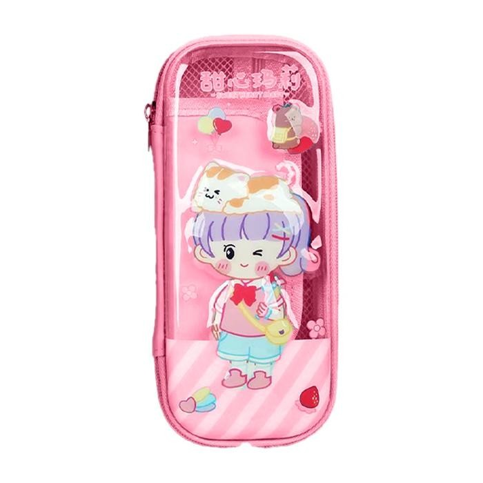 

NEW TREND~ Kotak Tempat Pensil TERMURAH / Tempat Pensil Anak 3D Waterproof Jerapah Unicorn Princess Astronot Mobil Dino / Tempat Pensil Multifungsi Motif Unicorn / Dinosaurus / Astronot Untuk Anak Tk/Kotak Pensil Pola Kartun Lapisan Ganda Tunggal dengan