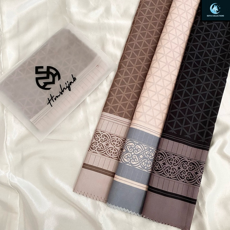 Hijab Voal Motif Printing Premium Pouch