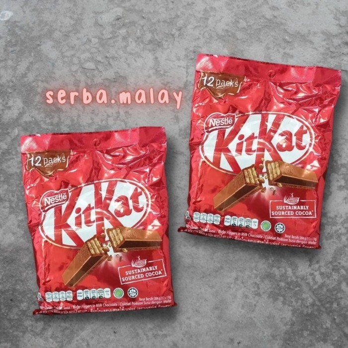 

Kitkat Malaysia | Kitkat Malaysia isi 12 Packs | Snack Malaysia pasar online makassar