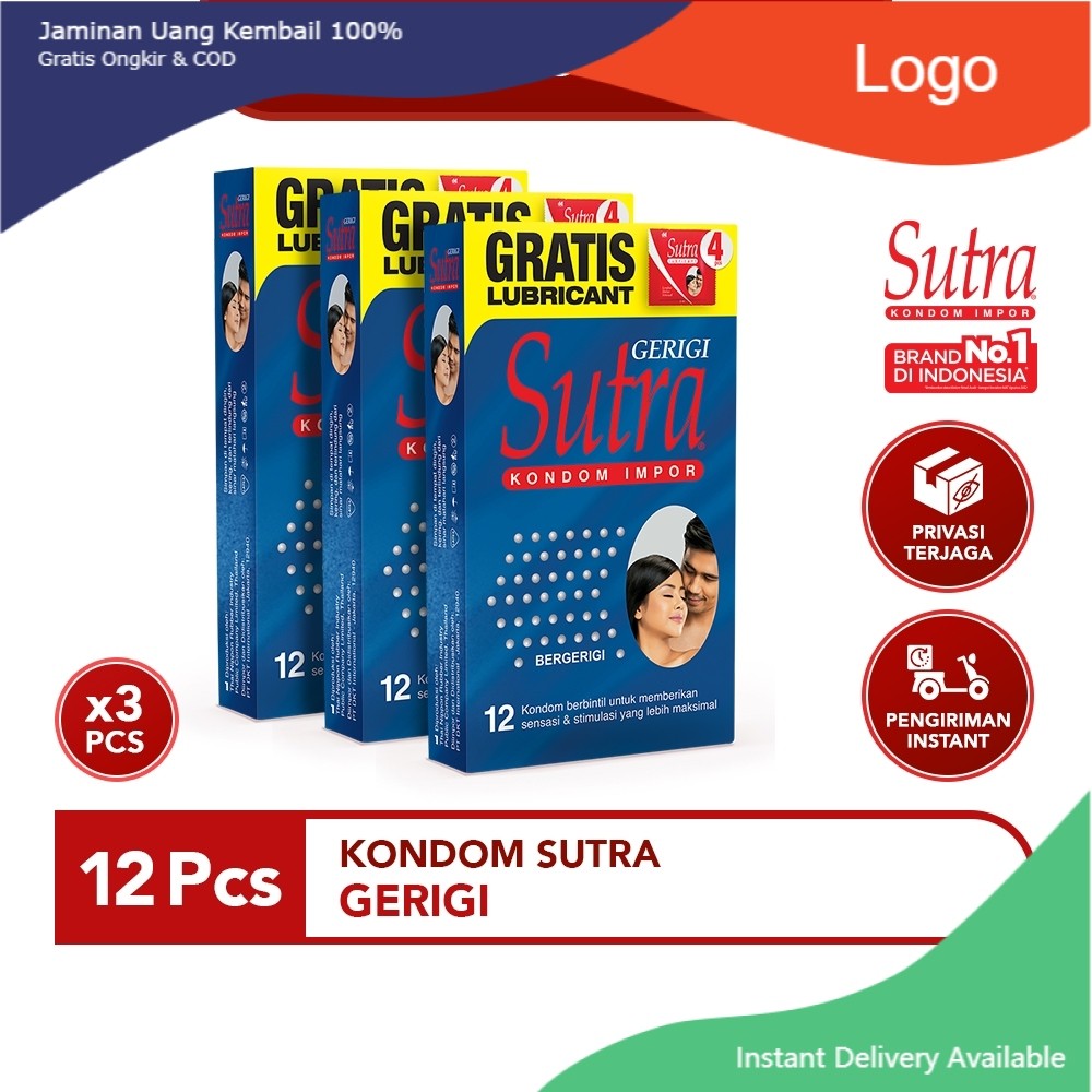 Promo Terbaru Awal Bulan Terlaris Kondom Sutra Gerigi 12S x 3