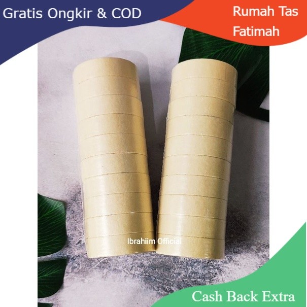 

Promo (1 SLOP) SOLASI KERTAS KECIL / ISOLASI KERTAS 1 SLOP By Rumah Tas Fatimah