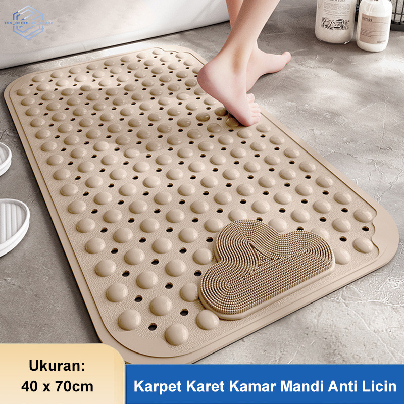 Keset Karpet Anti Slip Kamar Mandi/ Alas Kaki Kamar Mandi Anti Slip/Bath Mat Anti Slip/ Keset Pijat 