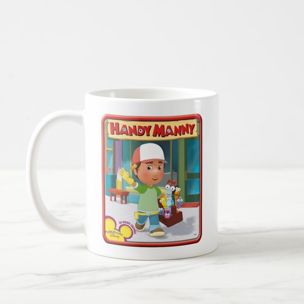 Mug Custom Handy Manny and his Friends Coffee Mug Kartun D Handy Manny Edition Mug Keramik Jinemo 16