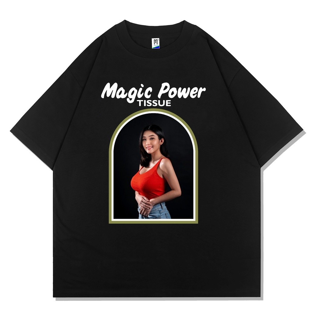 T-shirt Kaos TISSU MAGIC MAGIC POWER Anastasya Kosasih | Kaos musik | kaos band | Bootlag |