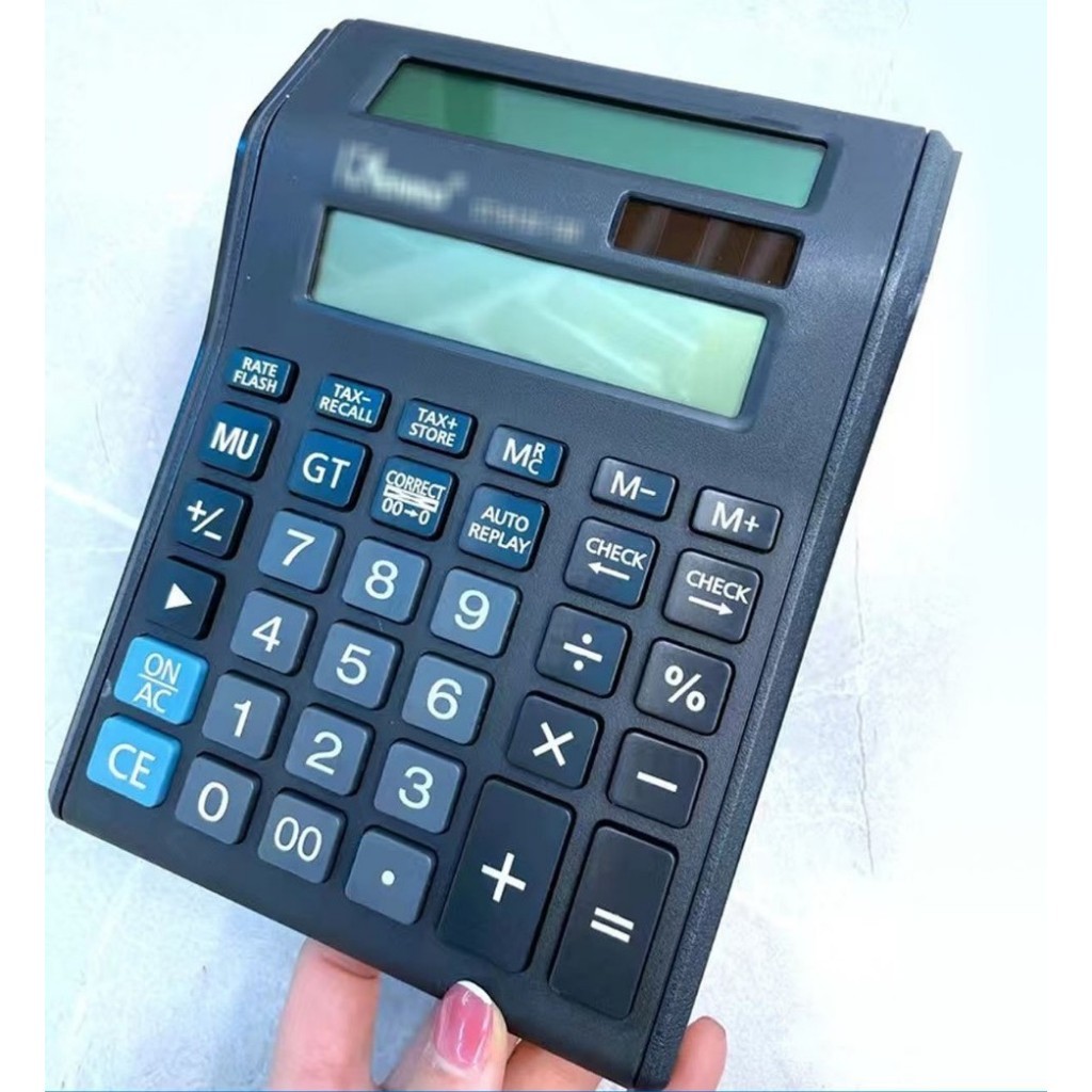 

BOBOMARTS () KALKULATOR KENKO 2 LAYAR ALAT HITUNG CT-8122-120 KALKULATOR MEJA KALKULATOR MURAH