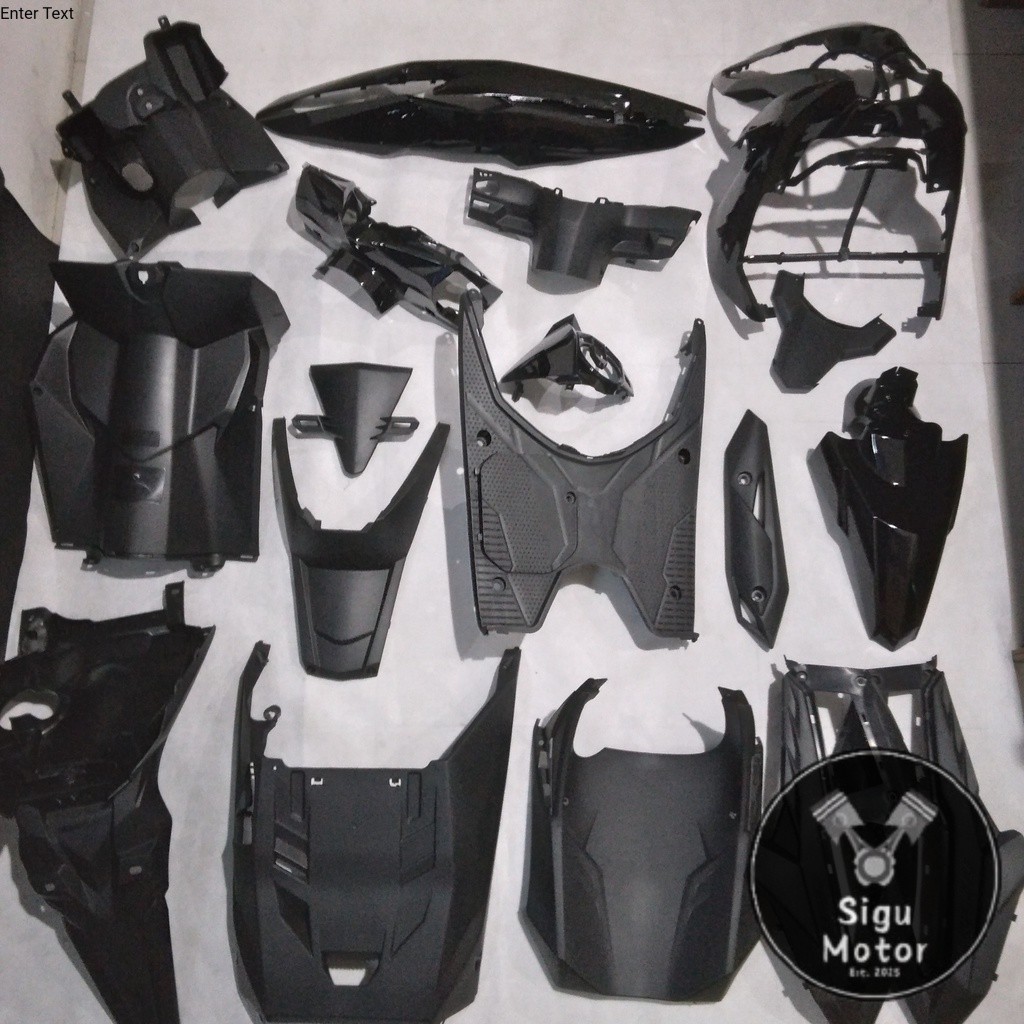 Full Body Beat Street / ESP K81 2016 2017 2018 2019 Hitam WIN | complete set bodi kasar halus motor 