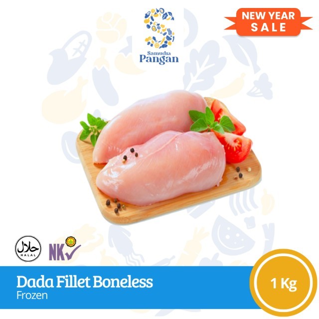 

Fillet Dada Ayam Boneless 1 Kg Frozen Tangerang