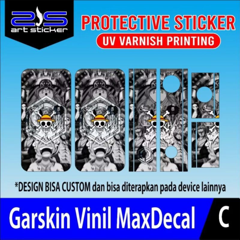 

StikerHeksomV3 Luffy Gear 5 UV Varnish Printing