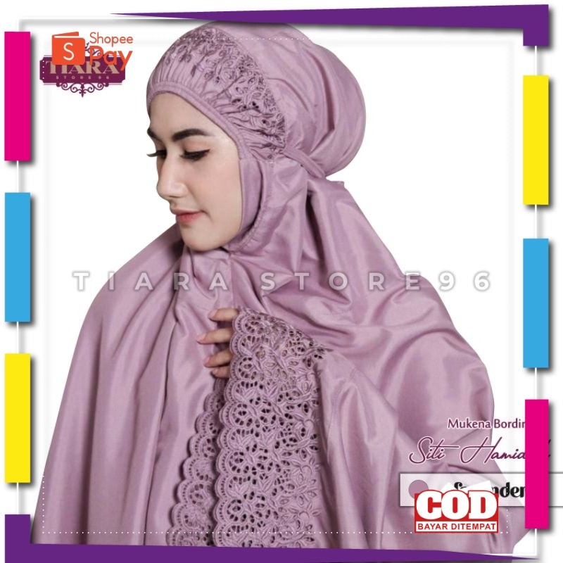 [PREMIUM ORIGINAL] TIARA - Mukena Dewasa Siti Khadijah Jumbo Katun