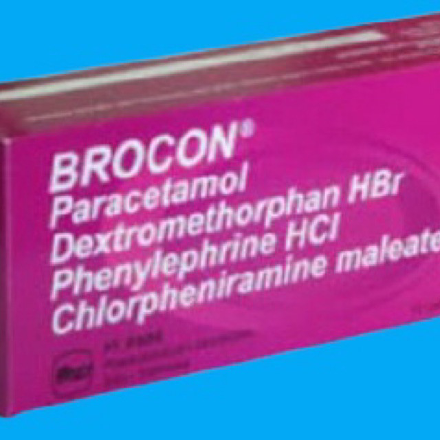 BROCON TABLET PERBOX ISI 10 STRIP*