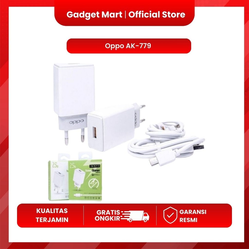 Charger Oppo AK-779 - | White