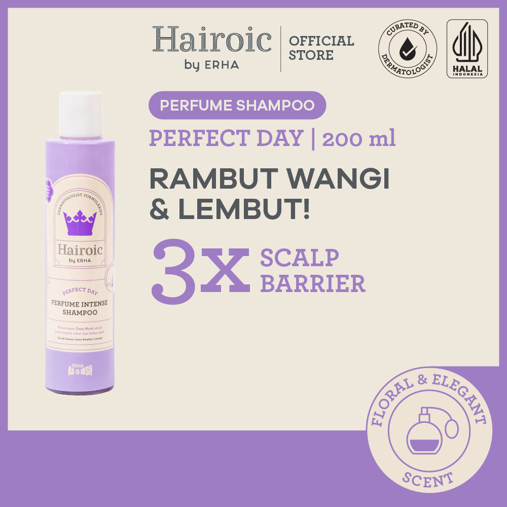 Hairoic Perfect Day Perfume Intense Shampoo 200ml - Parfum Shampoo