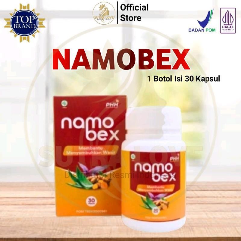 

NAMOBEX Original Isi 30 Kapsul Suplemen Kesehatan Solusi Atasi Wasir Dan Ambeien