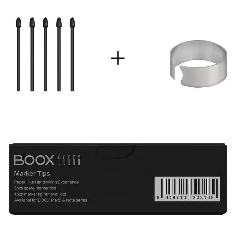 Onyx BOOX Marker Tips Nibs Kit for Pen2 Pro, Max Lumi2, Note Air2, Note 4, Note5,Nova Air C,Tab Mini