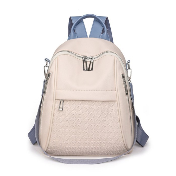 TAS RANSEL WANITA KOREA PREMIUM KULIT PUTIH PREVIRA TA951W1 BACKPACK /Ransel Update 2025