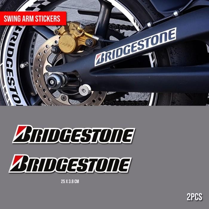 Sticker Decal Bridgestone Swing Arm R25 R1 R6 R15 CBR GSX Ninja
