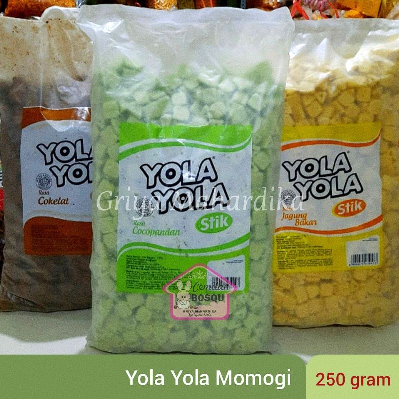 

Yola Yola Momogi Stik 250 gr Snack Kiloan