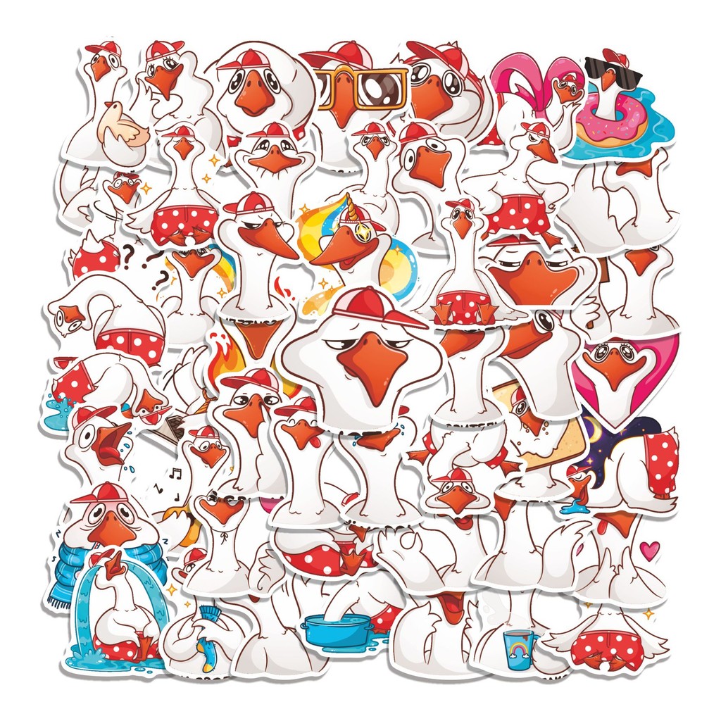 

COD 50 Pcs Stiker FEDKA Lucu Anti Air Untuk Dekorasi Notebook Sepeda Skateboard Handphone
