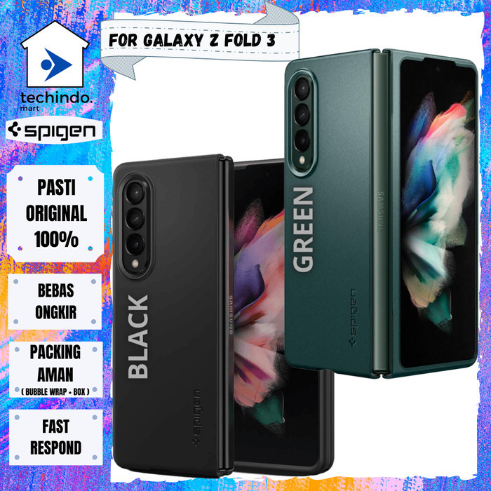 Case Samsung Galaxy Z Fold 3 Spigen Air Skin Slim Hardcase Casing