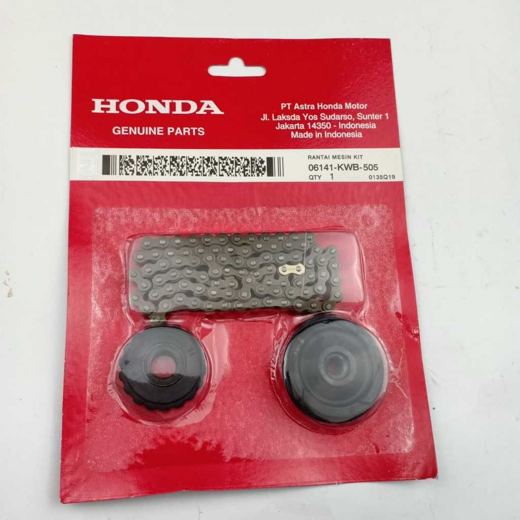 Rantai Keteng 1 Set Motor Blade - Revo 110 Karbu - Revo Fi New - KWB