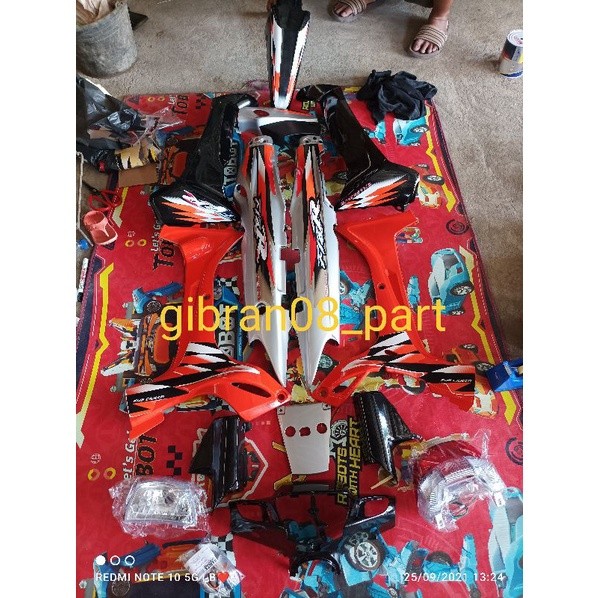 BODY FIZ R FULLSET +stoplam depan belakang / BODY HALUS FIZ R +reflektor depan belakang