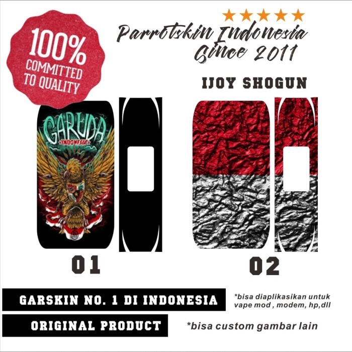 

Garskin Skin Ijoy Shogun indonesia Edition