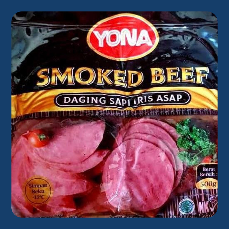 

smoked beef yona 500gr