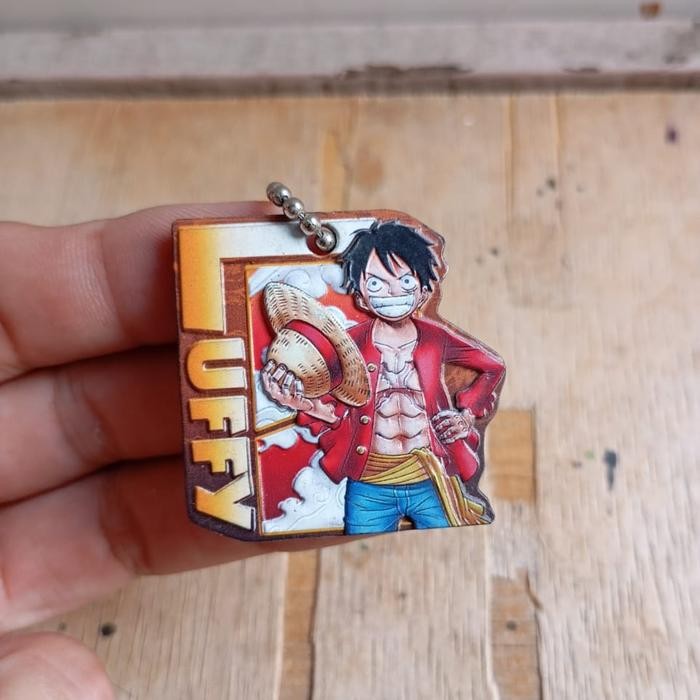 EO99 miniatur ganci one piece luffy
