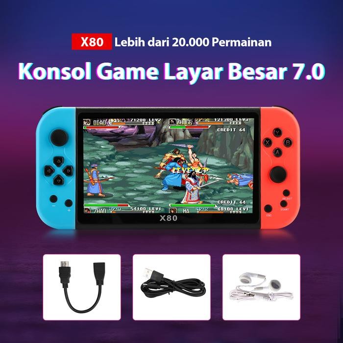 PSP X80 Konsol Game Genggam