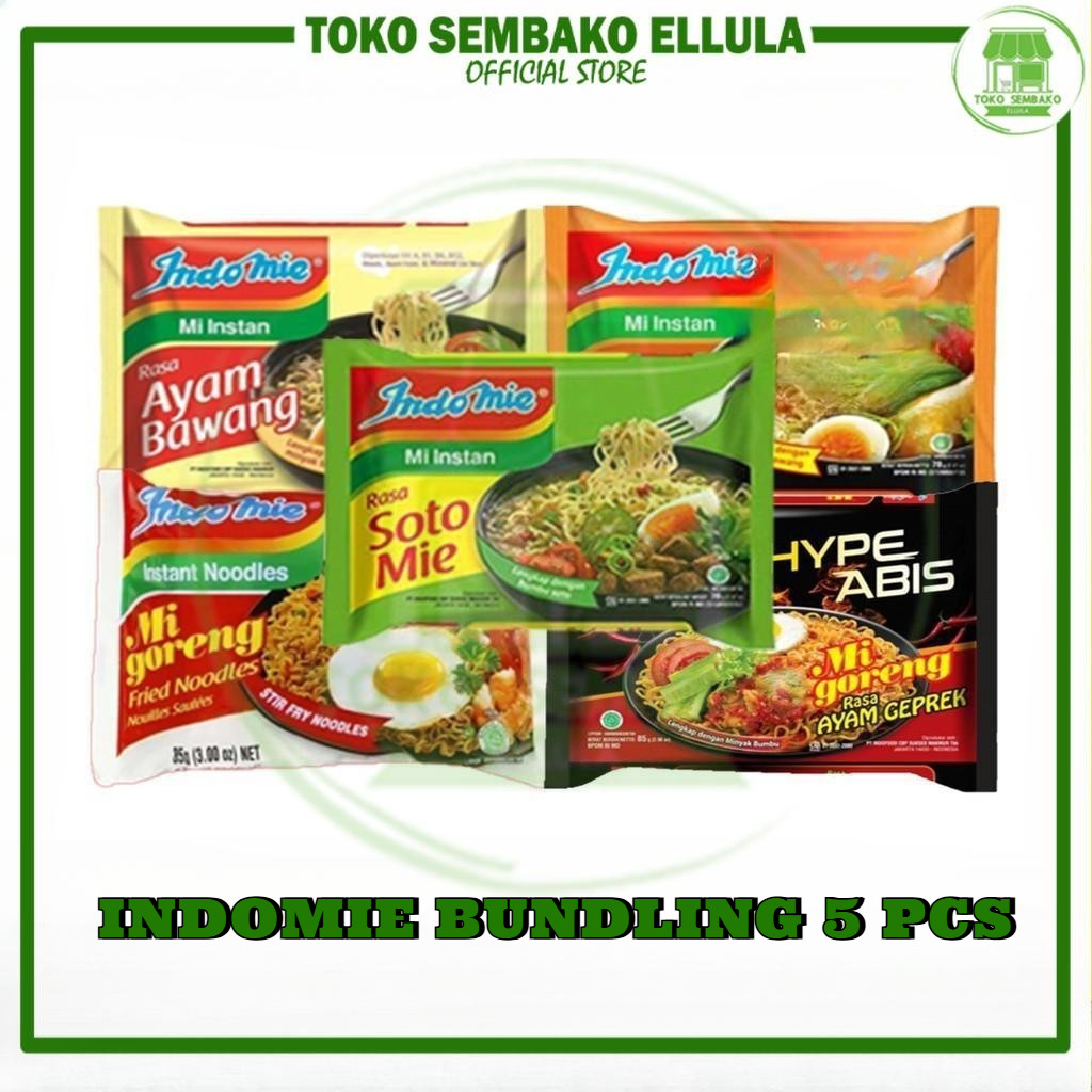 

Toko Sembako ELLULA - (5 LEBIH HEMAT) INDOMIE BUNDLING 5 BISA DI MIX