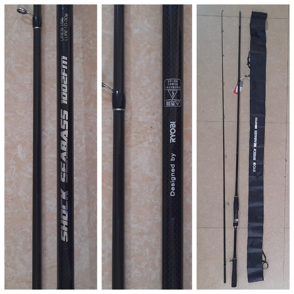 Joran Pinggiran Ryobi Shock Seabass 300 Panjang 3 Meter