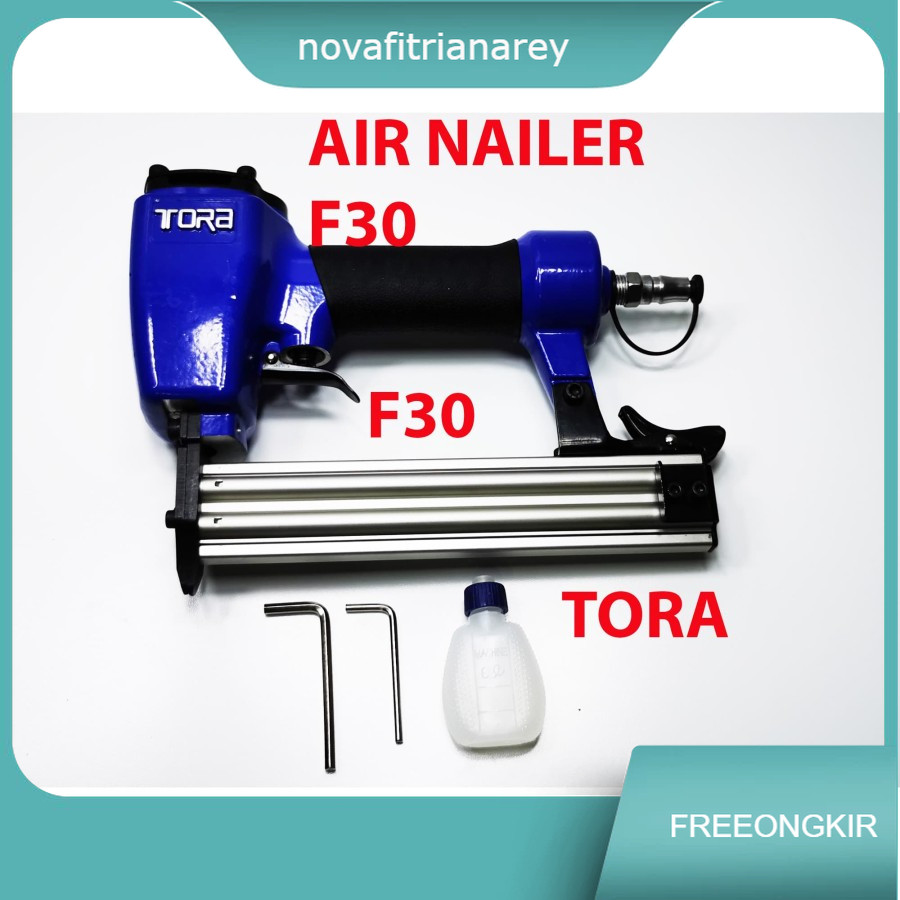 TORA Mesin air nailer F30 model I - staples angin tembak paku