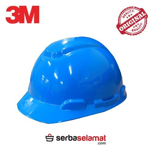 Helm 3M / Helm 3M Helmet / Safety helmet /Helm Tukang - Biru