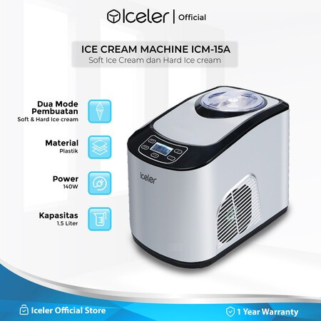 Iceler Ice Cream Maker / Mesin Pembuat Es krim dan Gelato