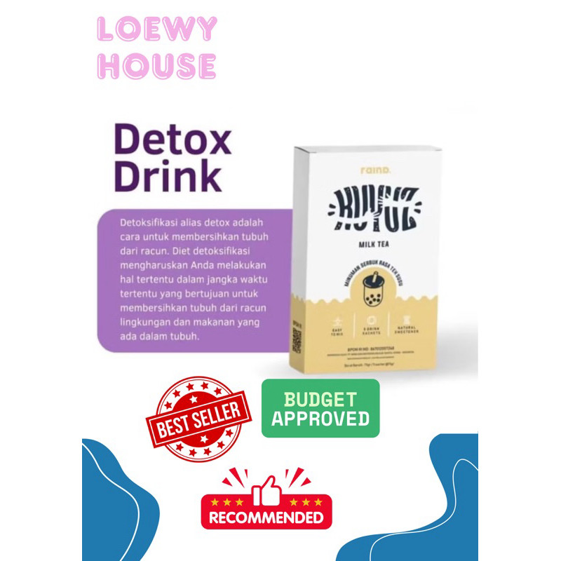 

Raind Kuyuz Minuman Detox Rasa Milk Tea