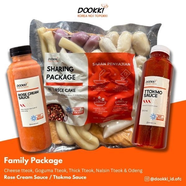 

Dookki Topokki - Family Pack 2-4 orang