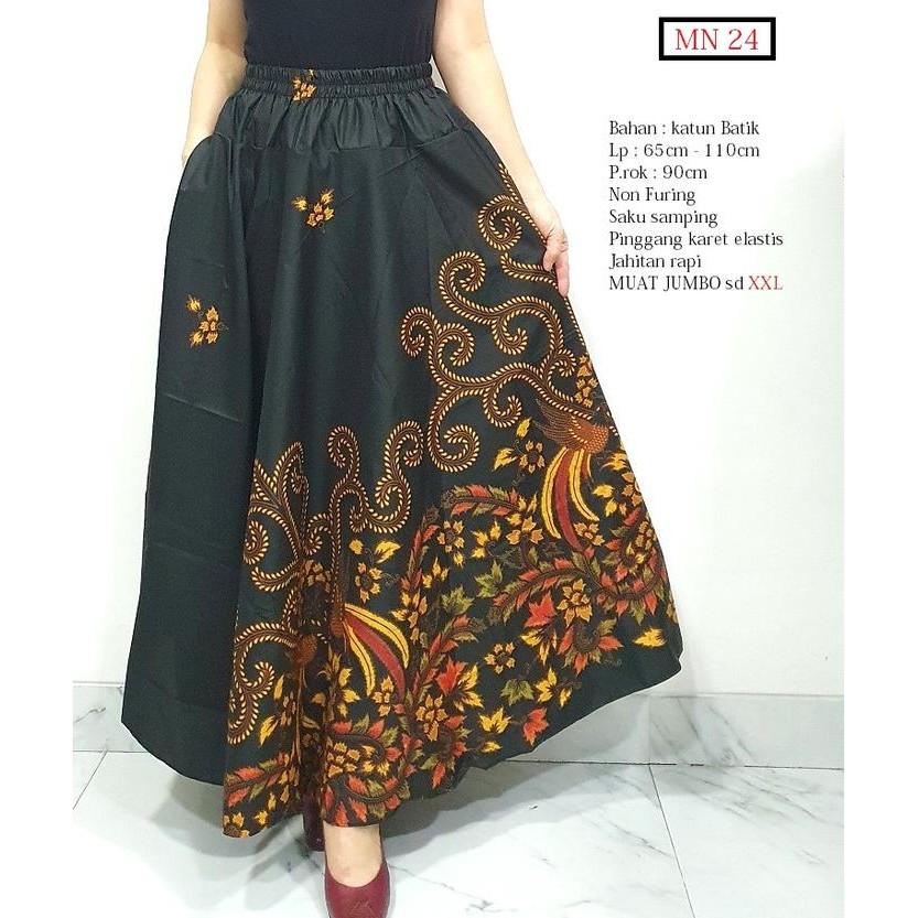 READY Bawahan Batik Rok Batik Klok Payung - MN 24