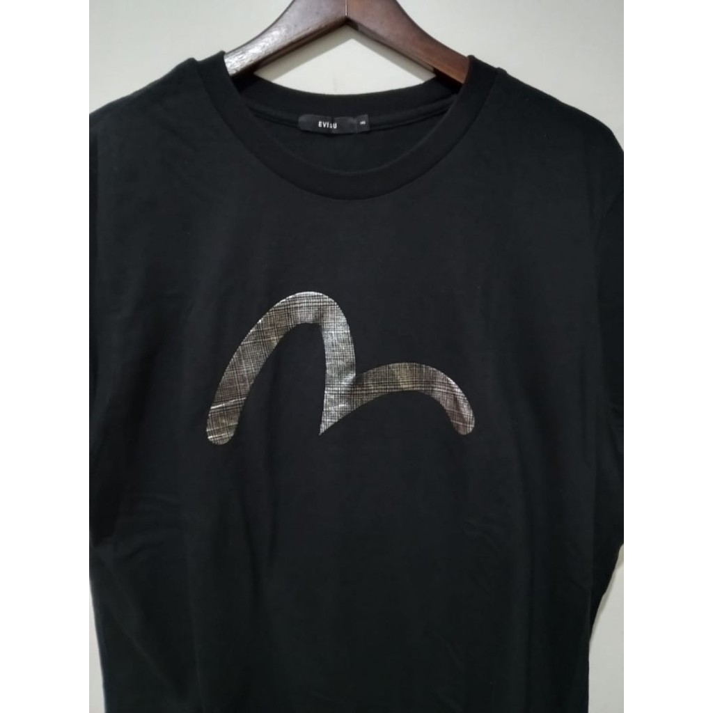Evisu tshirt big logo kaos
