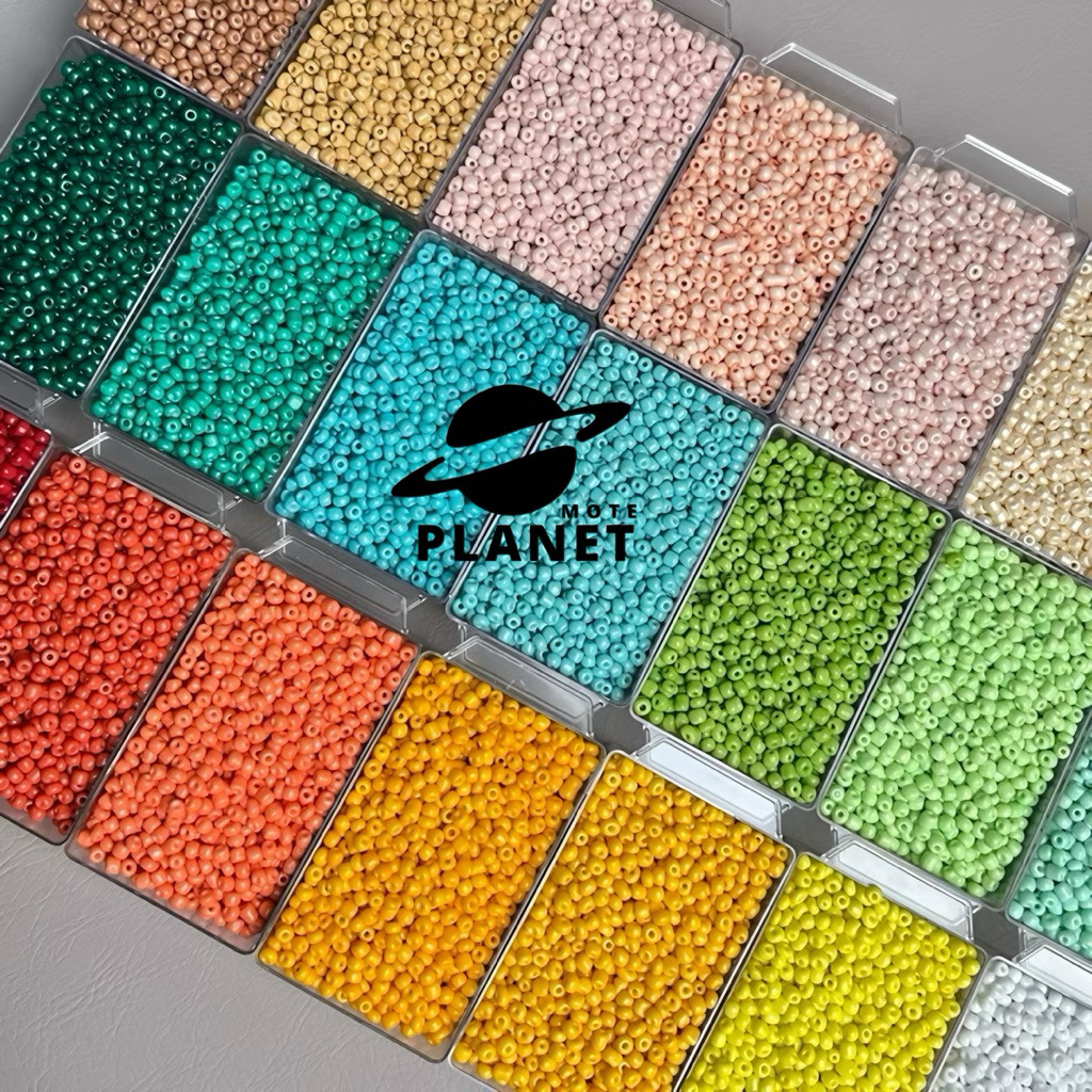 Manik Manik Manik Payet Pasir 6/o - 4mm Pastel Edition (15gr)