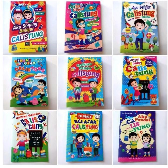 Bintang Indonesia - Paket Buku Tk / paud calistung ( 9 Buku) Edukasi - Not Specified