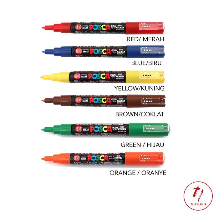 

Promo SPIDOL UNI POSCA MARKER PC 1M (EXTRA FINE POINT) TIP 0.7mm - Putih Terlaris