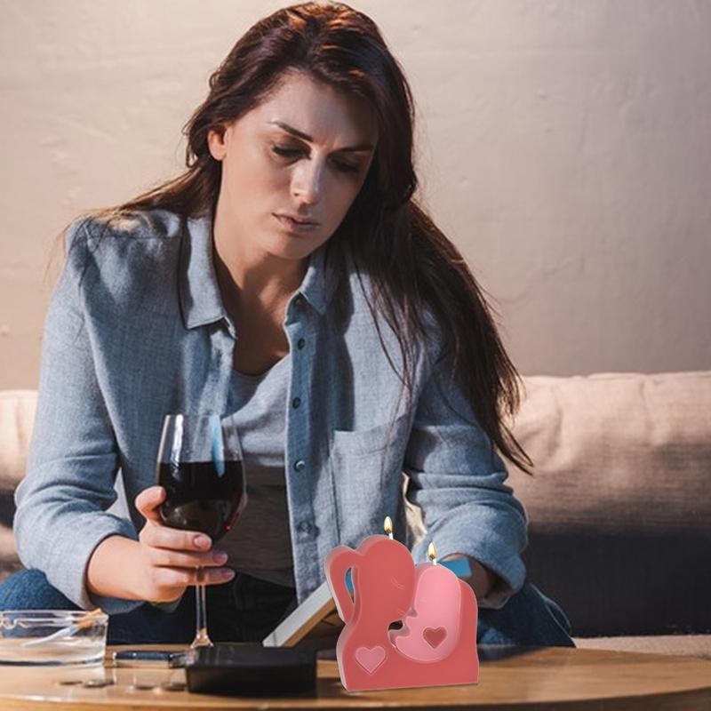 

Soap Mold Mother And Child Candle Making Molds Easy Release Silicone Mould For Art Craft Home Decor Ornament Candy Dessert