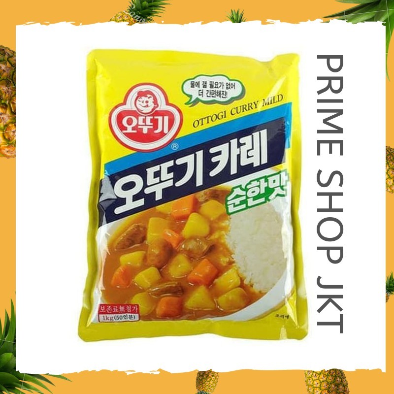 

Bumbu Kari Instant Ottogi Curry Mild Powder / Bumbu Kari Ottogi Korea 1 kg