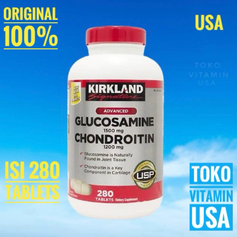 Kirkland - Glucosamine 1500 Mg Chondroitin 1200 Mg Glucosamine 1500mg Chondroitin 1200mg