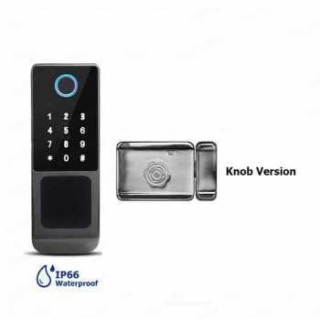 

Smart Door Lock Fingerprint Password Swipe Card Waterproof - G23 - Single SidedSale