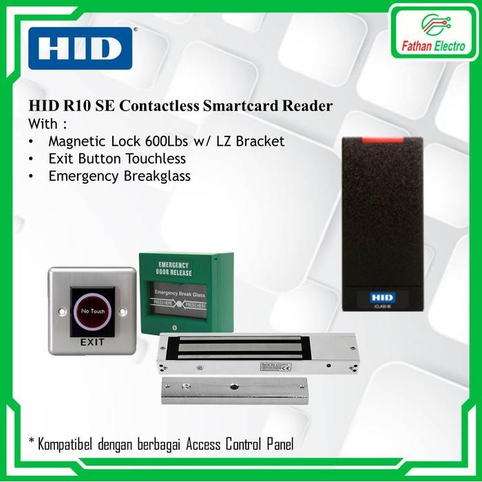 

HID R10 iCLASS Reader Access Control with Accessories Access Door