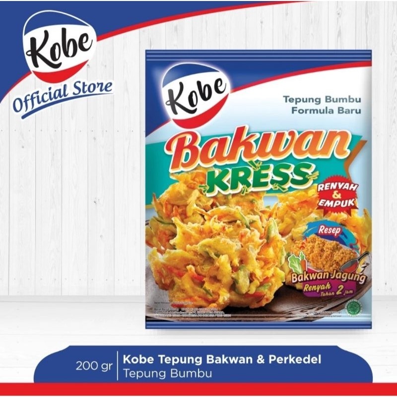 

Kobe Tepung Bakwan Kress 200 gr (1 bks)