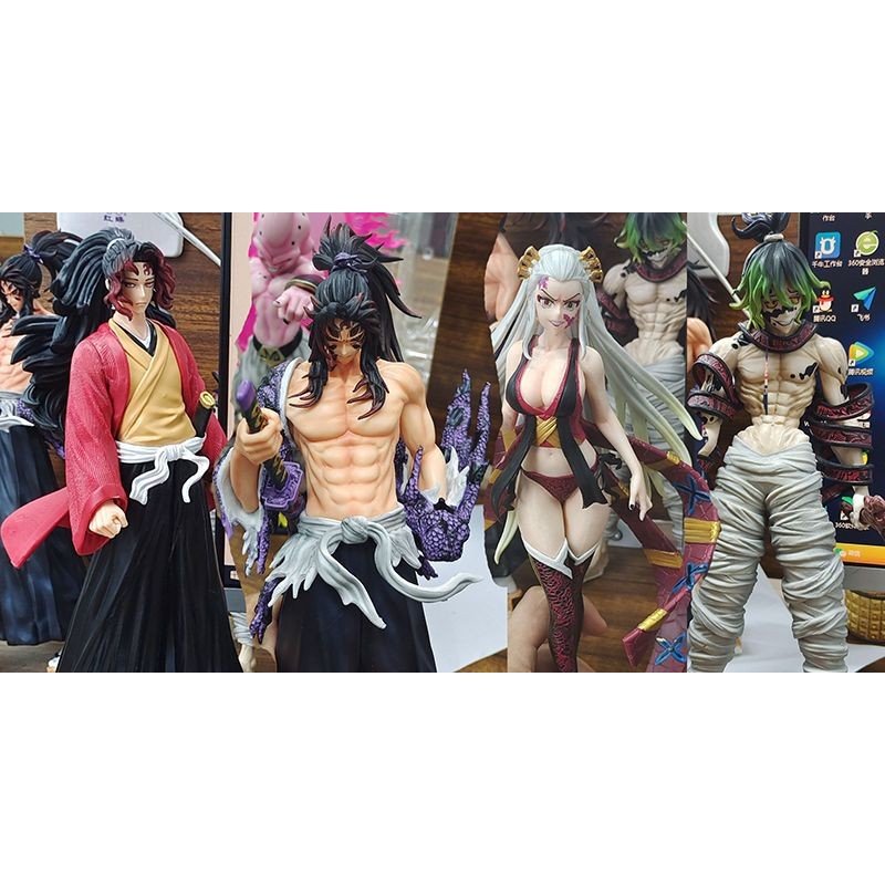 

35cm Anime Demon Slayer Figure Kamado Tanjirou Nezuko Action Figure PVC Figurine Zenitsu Figurine Inosuke Kimetsu Yaiba Figura